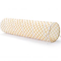 Tunnel de jeu à carreaux beige - Kid's Concept