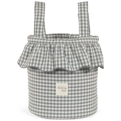 Sac Bucket Praliné Vichy Matcha Walking Mum