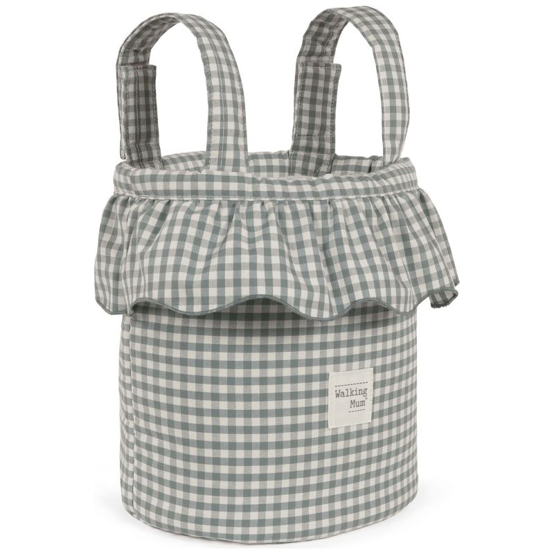 Sac Bucket Praliné Vichy Matcha Walking Mum Produit 3