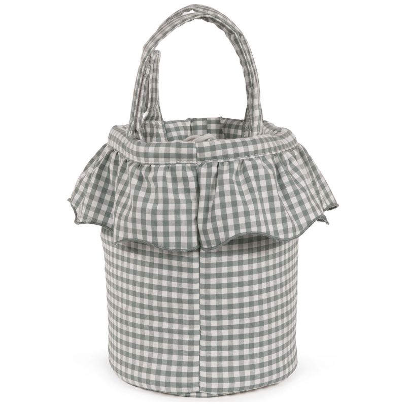 Sac Bucket Praliné Vichy Matcha Walking Mum Produit 4