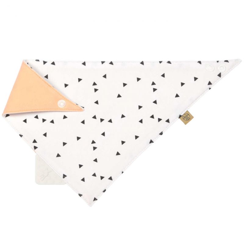 Bavoir bandana avec élément de dentition en silicone Little Spookies pêche Lässig