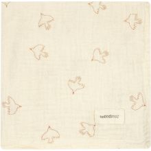 Lange Brown Hoshi Birds Wabi-Sabi (70x70 cm)  par Nobodinoz