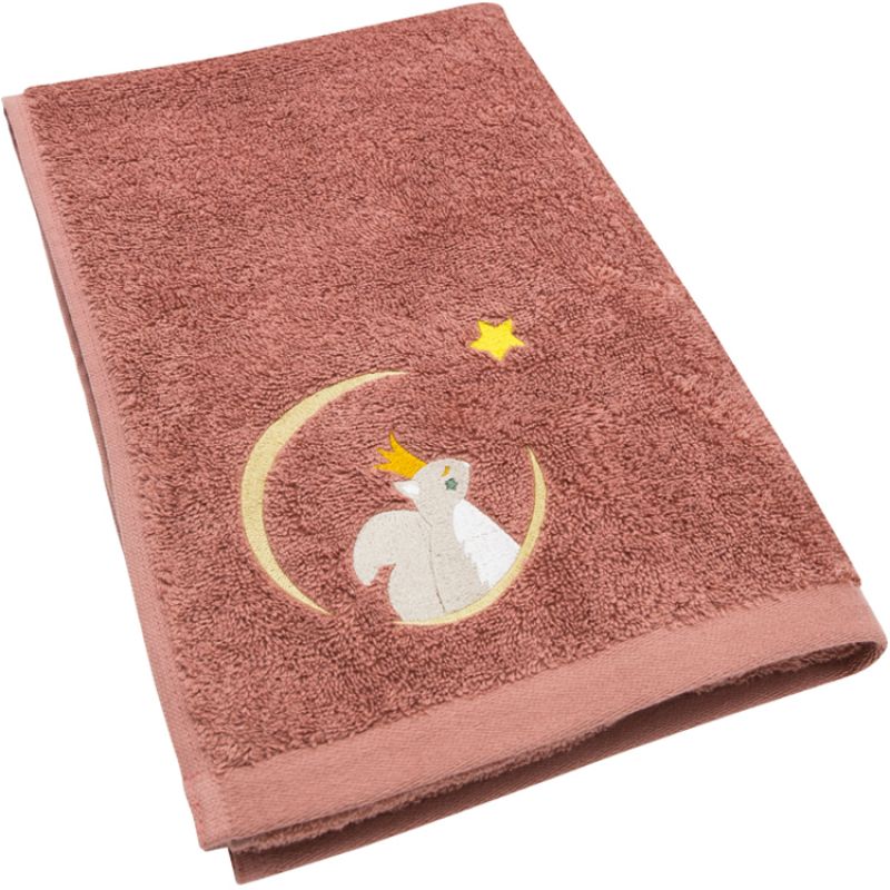 Serviette de bain brique Écureuil (50 x 100 cm) L'oiseau bateau