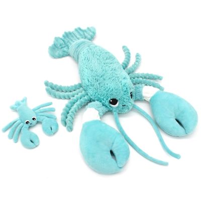 Peluche Iloveyou maman et bébé Les Ptipotos Aqua (48 cm) Les Déglingos