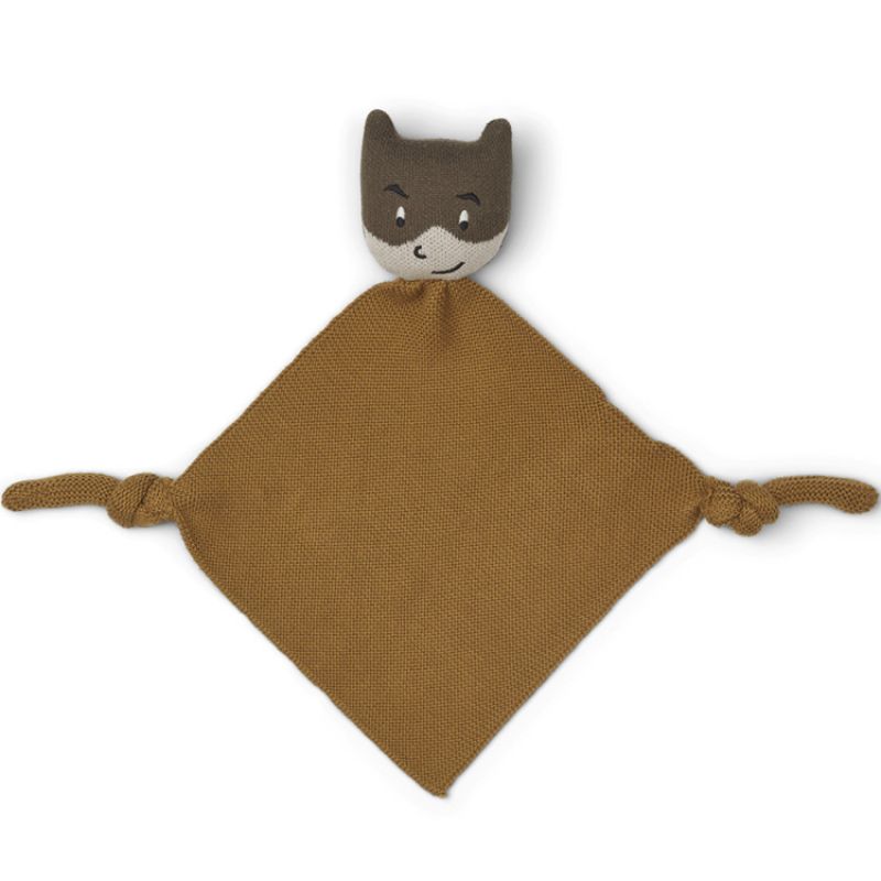 Doudou plat Alfie Superhero Golden caramel Liewood