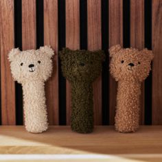 Hochet ours Teddy Bear Natural