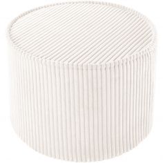 Pouf Marshmallow velours côtelé - Wigiwama