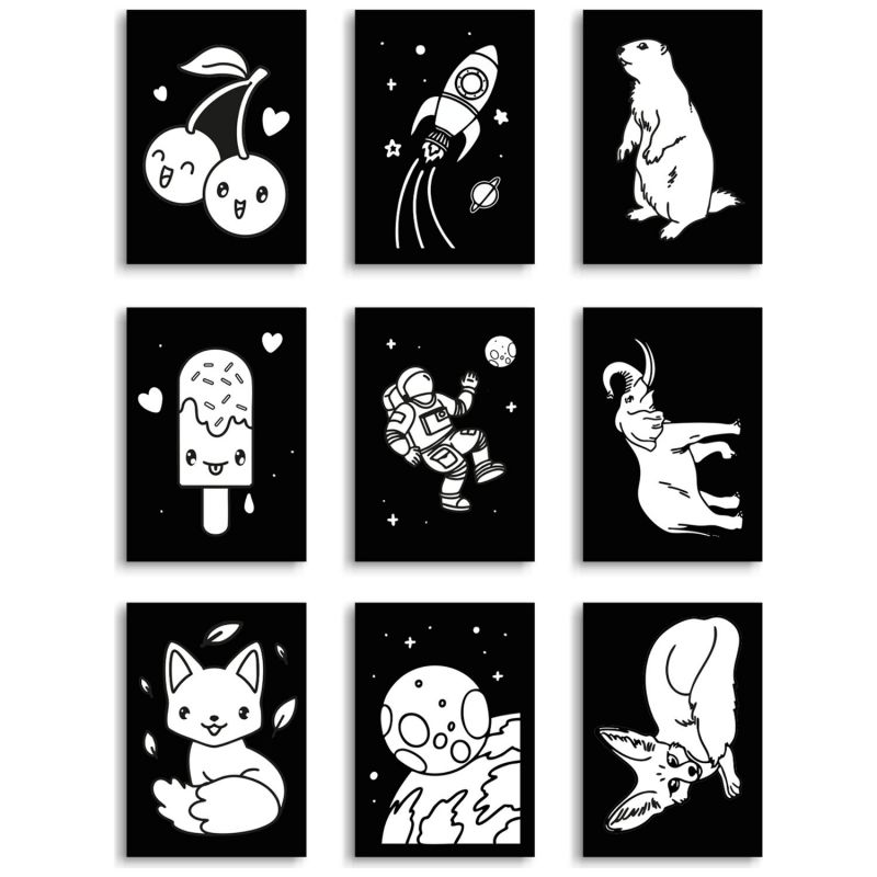 Lot de 3 kits de création déco murale lumineuse KIDYNEON KIDYWOLF Produit 4