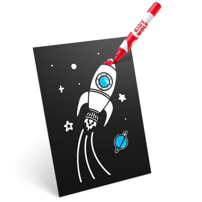 Lot de 3 kits de création déco murale lumineuse KIDYNEON KIDYWOLF Produit 6