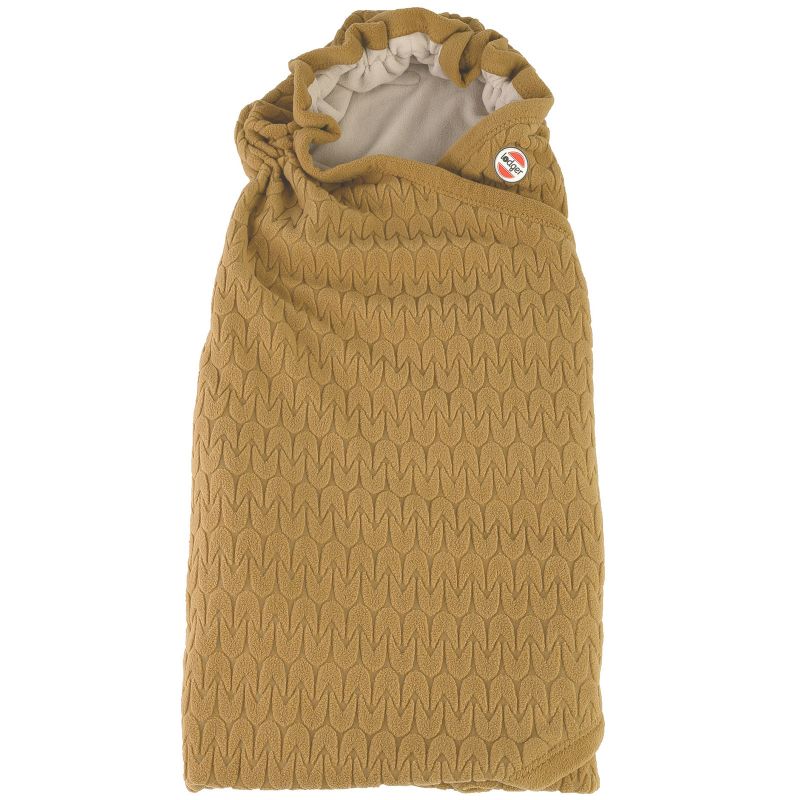 Couverture d'emmaillotage Wrapper Empire jaune ocre (115 x 115 cm) Lodger