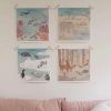 4 mini planches Faune sauvage + masking tape (26 x 26 cm)  par les jolies planches