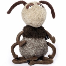 Peluche fourmi Hugo Hopdipop Beasts (31 cm)  par Sigikid