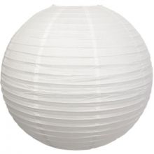 Boule japonaise blanche (50 cm)  par Arty Fêtes Factory