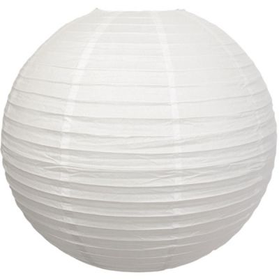 Boule japonaise blanche (50 cm) Arty Fêtes Factory