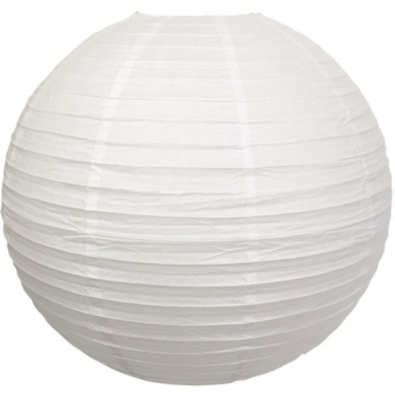 Boule japonaise blanche (50 cm) Arty Fêtes Factory