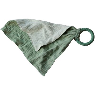 Doudou de dentition Leaf Green  par Natruba