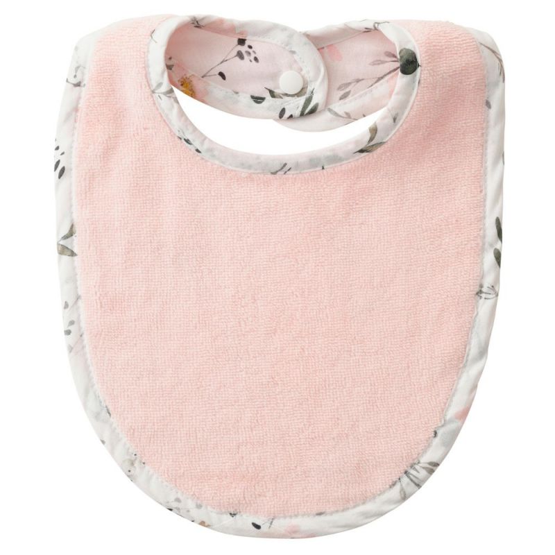 Grand bavoir réversible éponge Sweet garden BB & Co