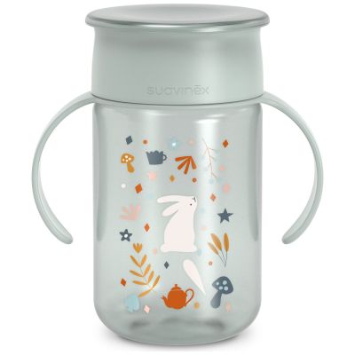 Tasse d'apprentissage 360° Wonderland Bleu (340Ml) Suavinex