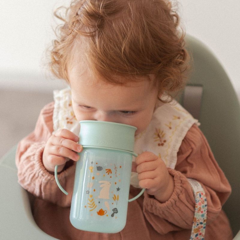 Tasse d'apprentissage 360° Wonderland Bleu (340Ml) Suavinex Ambiance 2