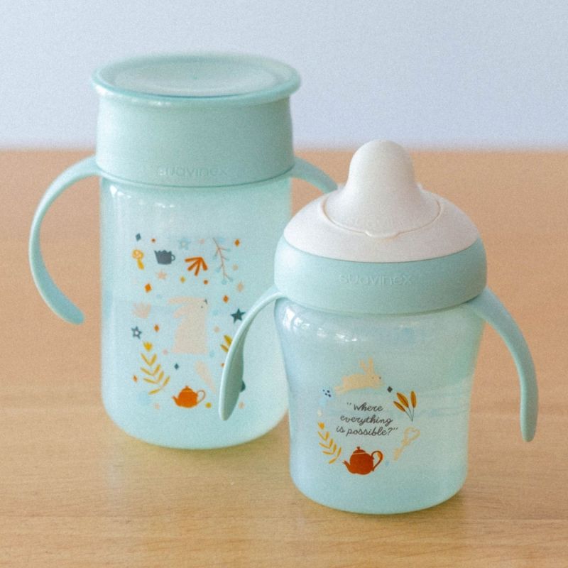 Tasse d'apprentissage 360° Wonderland Bleu (340Ml) Suavinex Ambiance 5