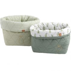 Lot de 2 paniers de rangement Botanica - Sauthon