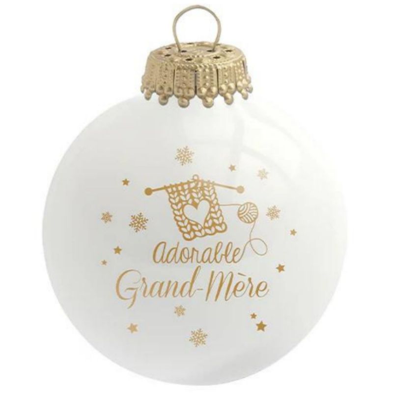 Boule de Noël Adorable Grand-mère Baubels Produit 1