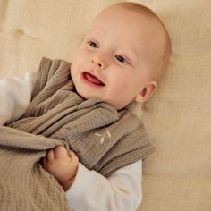 Gigoteuse manches amovibles gaze de coton bio (100 cm)