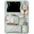 Variation Multicolore du produit Organisateur de voiture Happy Trails Fleur de la marque Lässig 