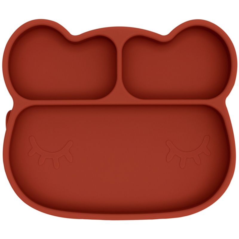 Assiette à compartiments ours rust We Might Be Tiny