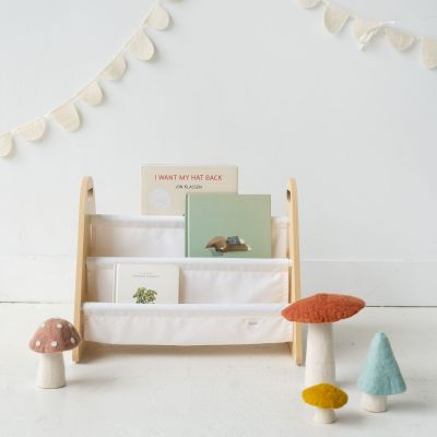 Bibliothèque double face Crème 3 sprouts