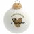 Variation Blanc, doré du produit Boule de Noël Mon 1er Noël (personnalisable) de la marque Baubels