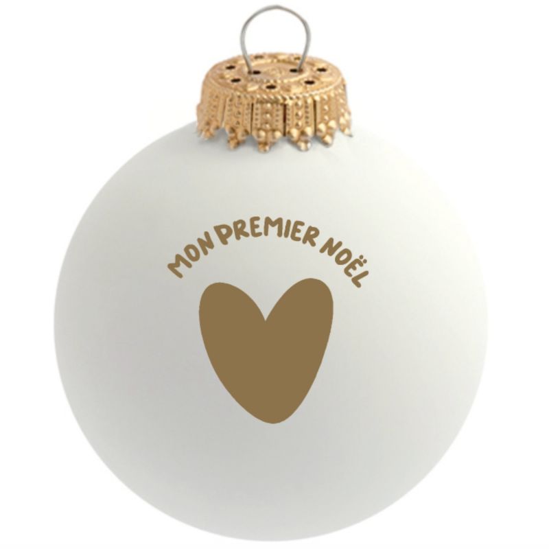 Boule de Noël Mon 1er Noël (personnalisable) Baubels Produit 3