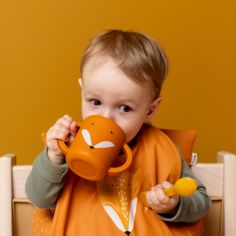 Tasse d'apprentissage en silicone Mr. Fox