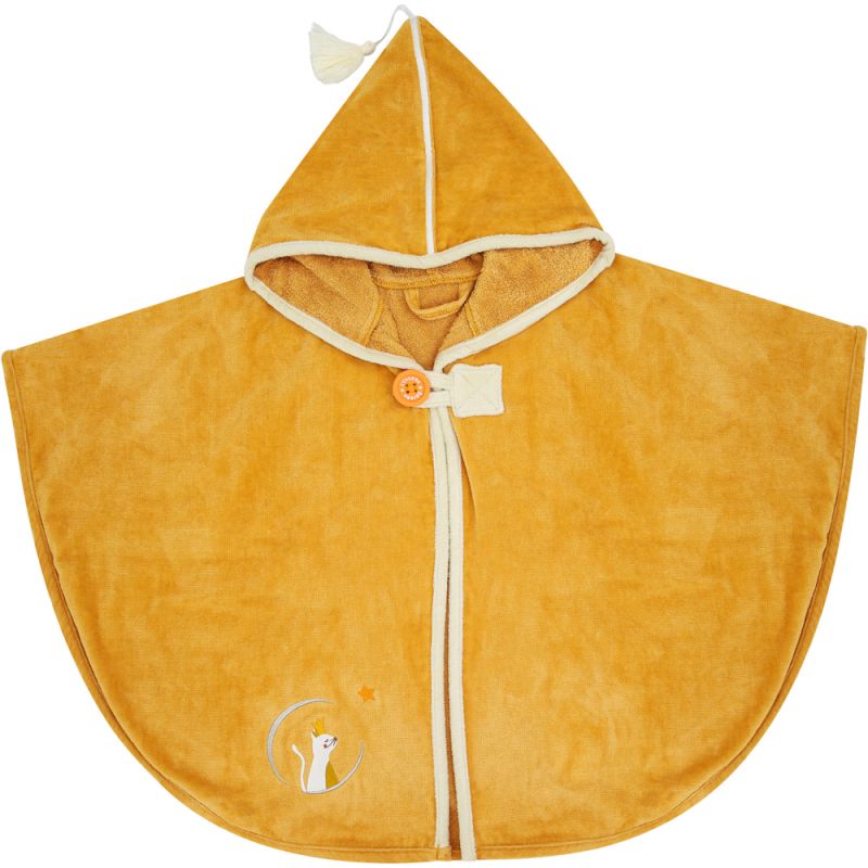 Poncho de bain chat caramel personnalisable (0-5 ans) L'oiseau bateau Produit 1