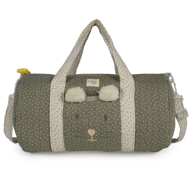 Sac week-end Souris Poppy Moss Walking Mum Produit 1
