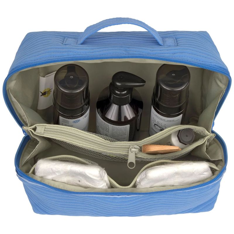 Trousse de toilette Flex coutures à vagues bleu Lässig Produit 5