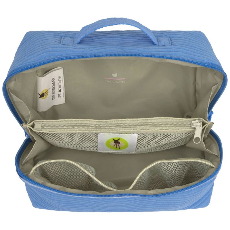 Trousse de toilette Flex coutures à vagues bleu Lässig Produit 6