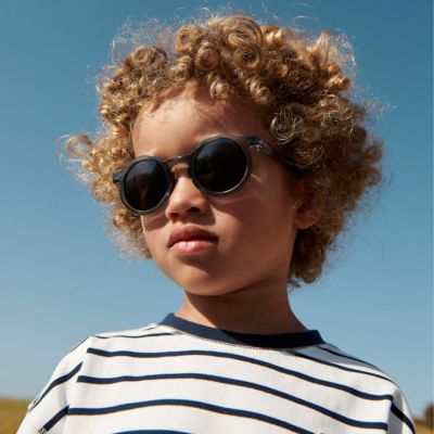 Lunettes de soleil Darla Whale Blue transparent (4-10 ans)