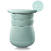 Tabouret modulaire Dynamic all vert clair avec coussin pad vert Stapelstein Produit 1