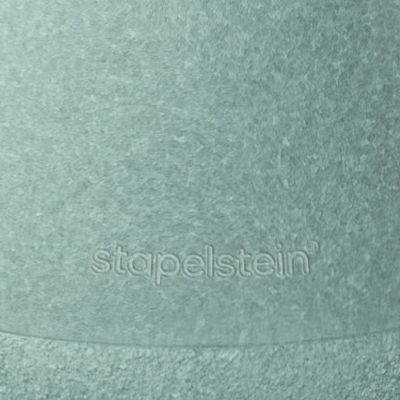 Tabouret modulaire Dynamic all vert clair avec coussin pad vert