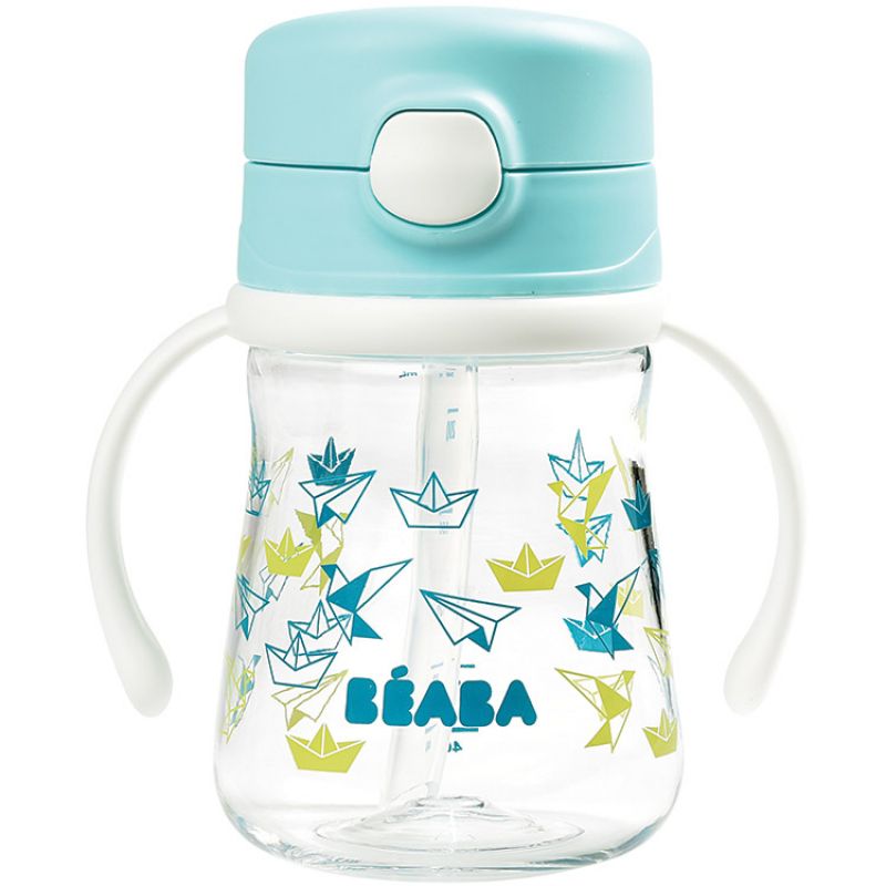 Gourde à paille Light blue (240 ml) Béaba