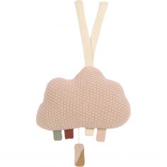 Nuage musical Little Universe tricoté beige-rose poudré - Lässig 