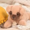Peluche LES P'TITS RELAX Chien Beige (22 cm) Histoire d'Ours Ambiance 2