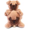Peluche LES P'TITS RELAX Chien Beige (22 cm) Histoire d'Ours Produit 5