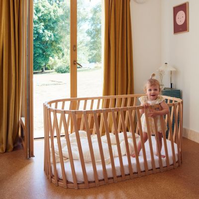 Drap housse Fawn pour lit bébé Lugo (70 x 140 cm)