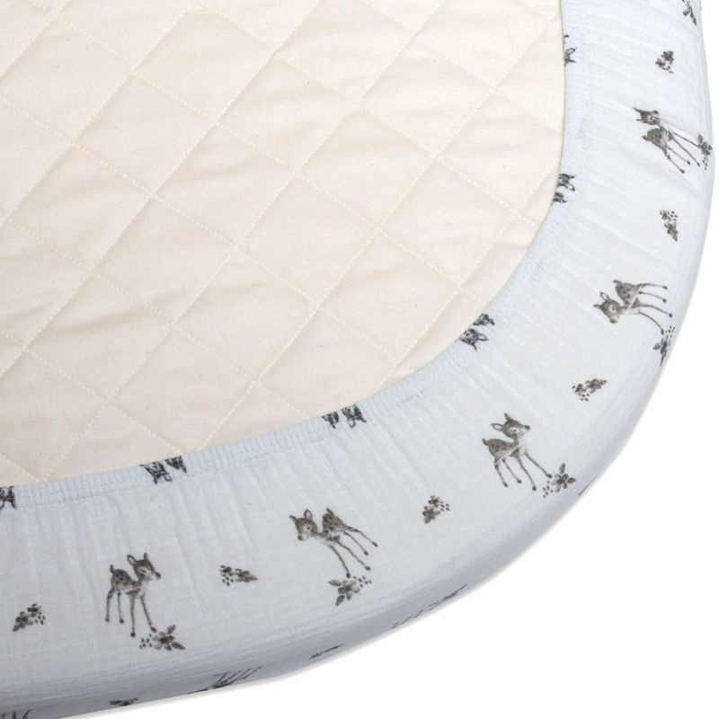 Drap housse Fawn pour lit bébé Lugo (70 x 140 cm) Charlie Crane Produit 3