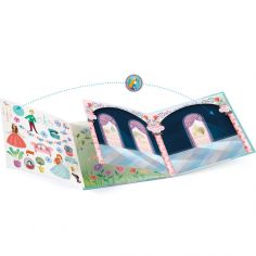 Livret avec stickers repositionnables La vie au château