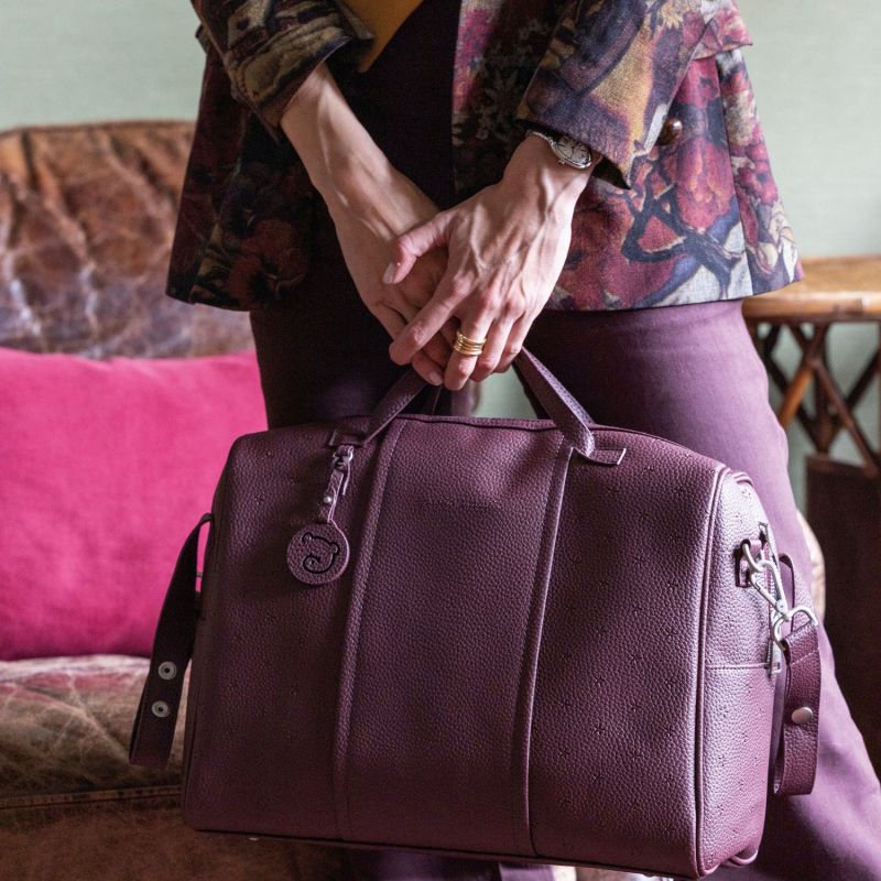 Sac à langer London Cherry Pasito a pasito Ambiance 5