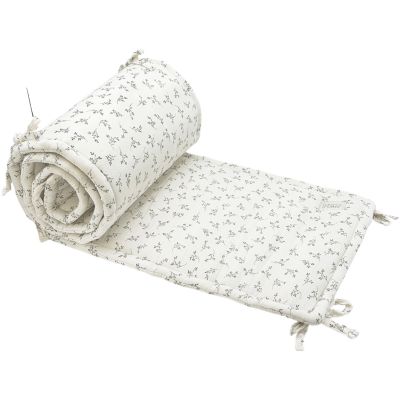 Tour de lit Doux Olive Bloom (pour lits 60 x 120 et 70 x 140 cm)  par Babyshower