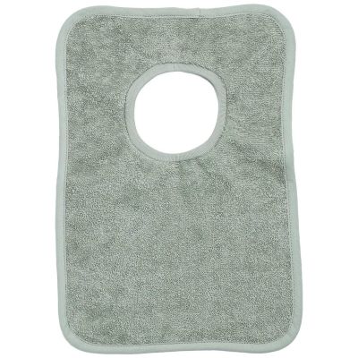 Bavoir passe tête en éponge Vert Trois Kilos Sept